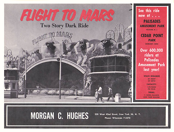 Flight To Mars dark ride